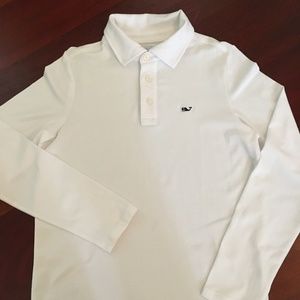 Boys Vineyard Vines L/S Polo - S (8/10)